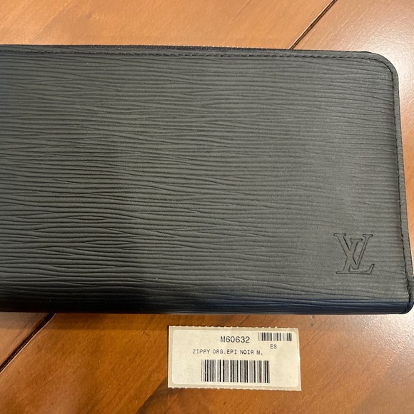 Louis Vuitton Zippy Organizer Wallet Black Noir - Picture 1 of 3